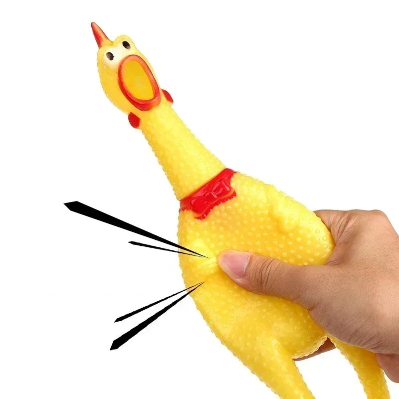 Screaming Chicken Squeaky Toy